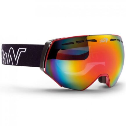 Demon Alpiner skigoggle, sort/rød