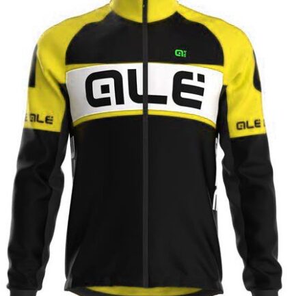 Alé Jakke Excel Graphics, Sort/Gul